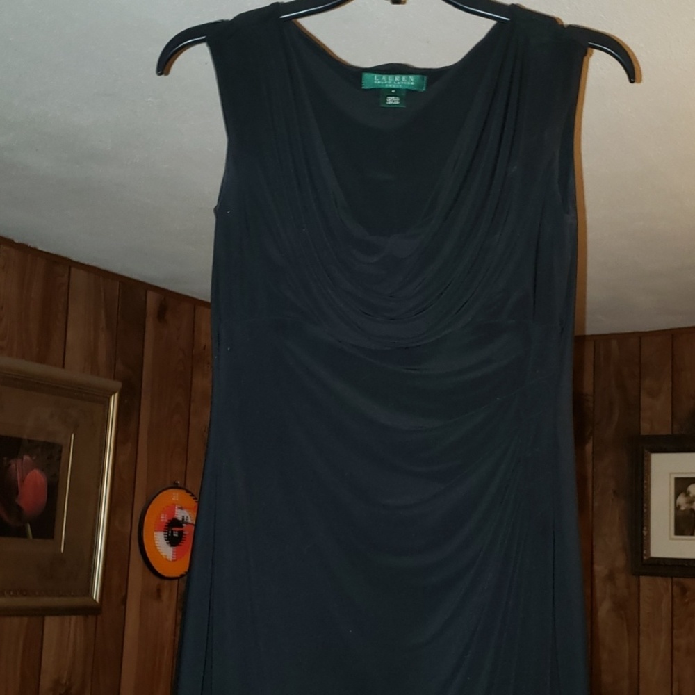 Black evening dress